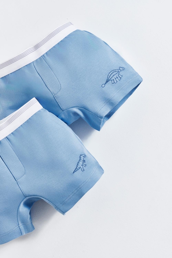 Premium Cotton Roar Boxers 2-Pack for Toddler. Detail view