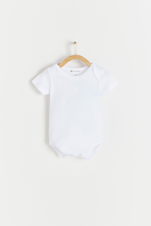 Logo Short Sleeve Bodysuit 2-Pack