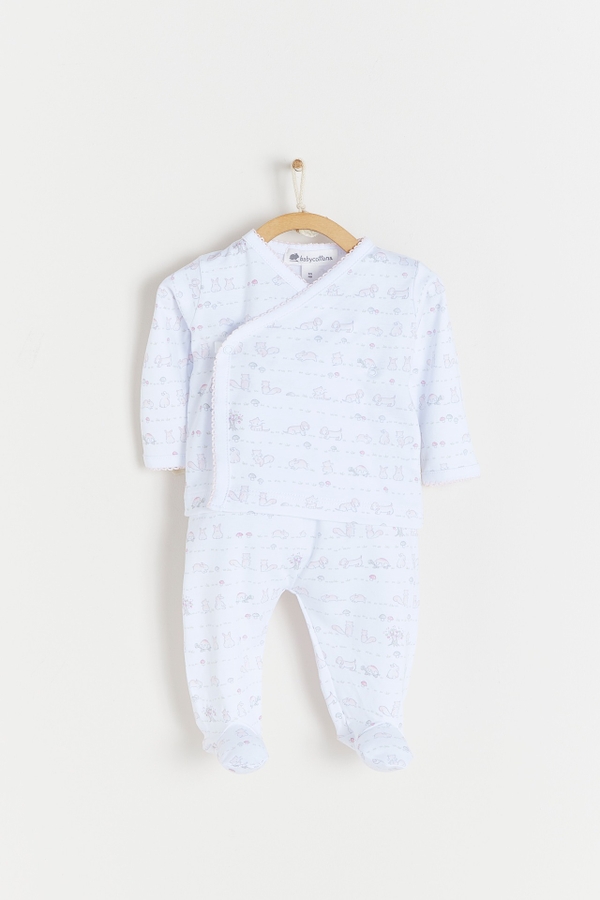 In the Woods Kimono Top & Pants Set