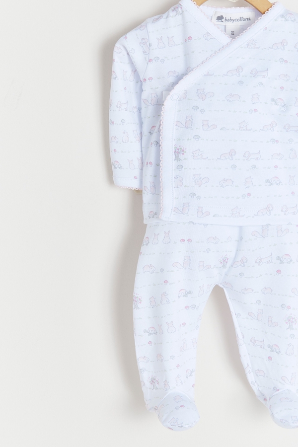 In the Woods Kimono Top & Pants Set