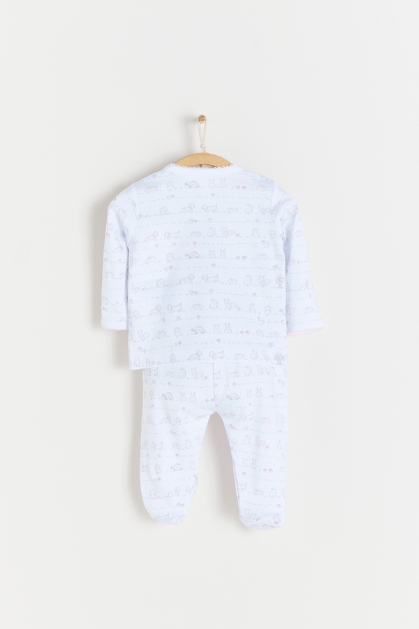 In the Woods Kimono Top & Pants Set