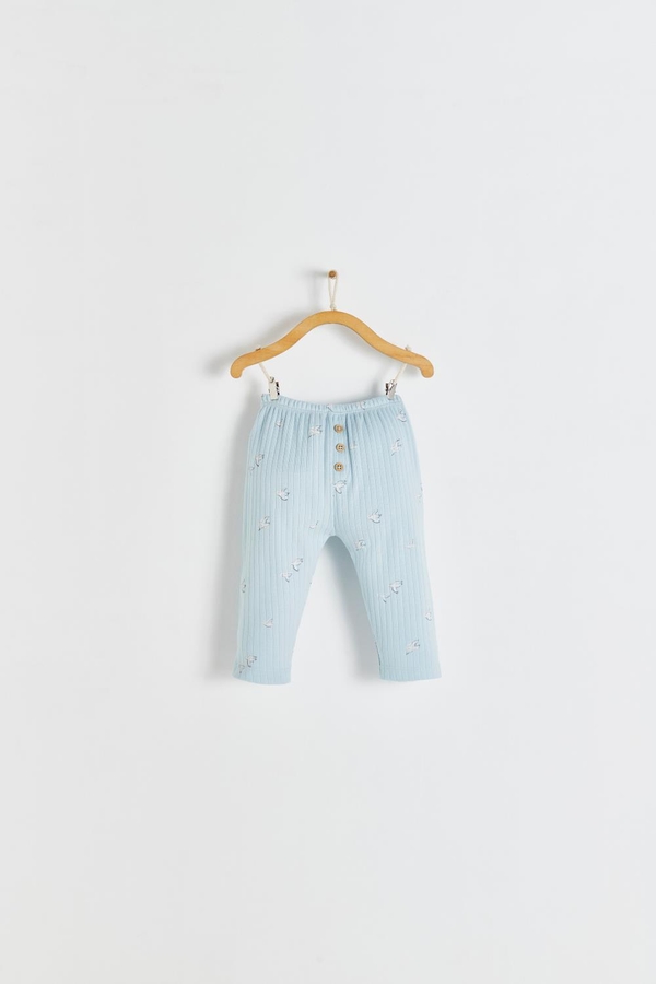 Premium Cotton Goose Pants Set for Infant. Front view