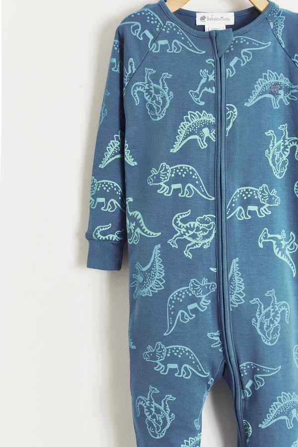 Rex Zip One-Piece Snug Pajamas