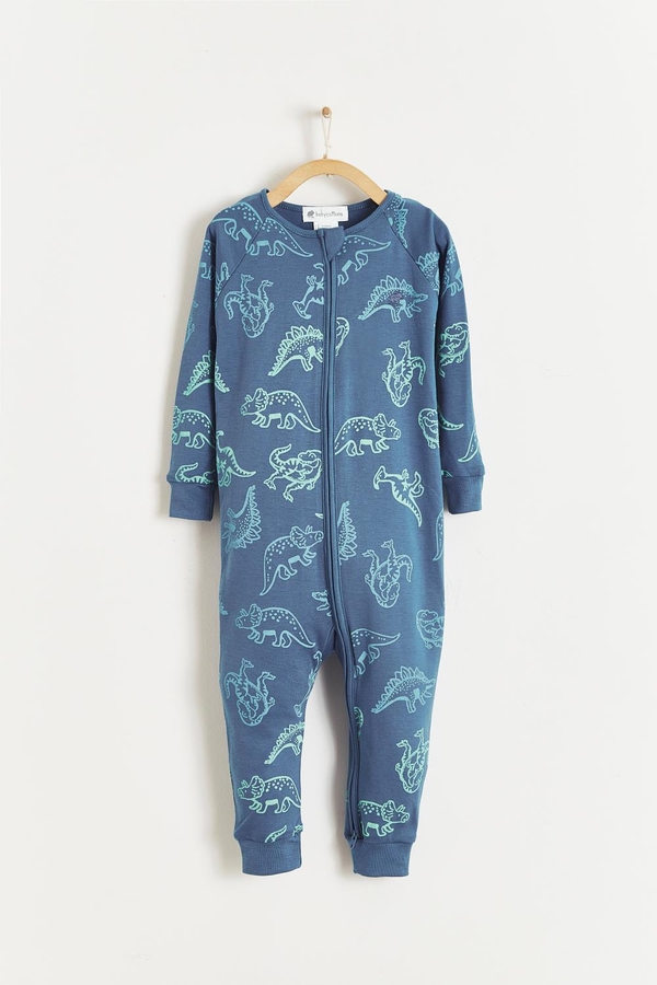 Rex Zip One-Piece Snug Pajamas