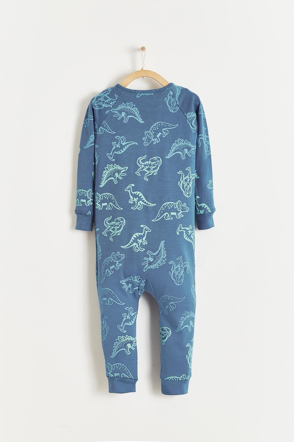 Rex Zip One-Piece Snug Pajamas