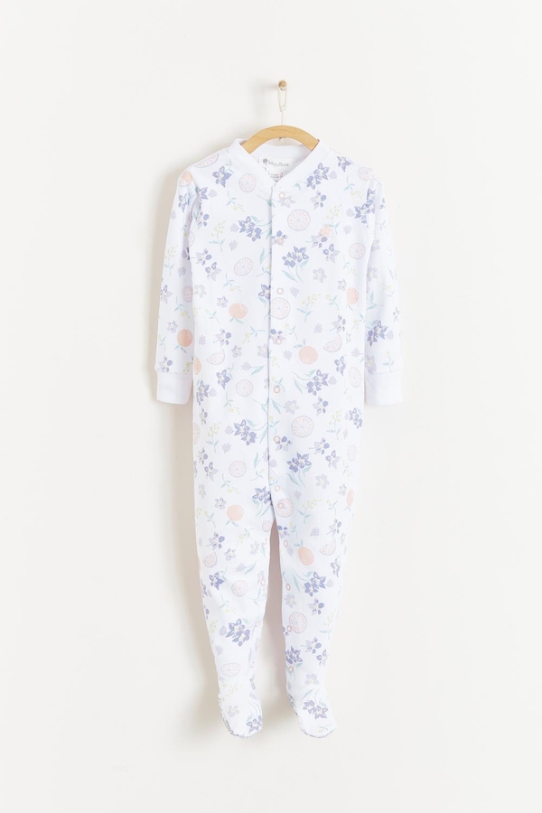 Orange Snug Footie Pajamas