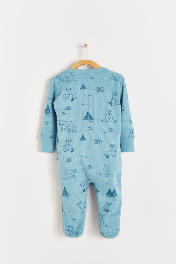 Ozy Double Zip Footie Pajamas