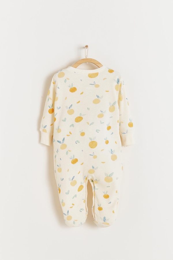 Nature Waffle Footie Pajamas