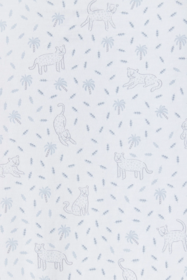Premium Peruvian Pima Cotton Tiggy Footie Pajama for Infant. Pattern view
