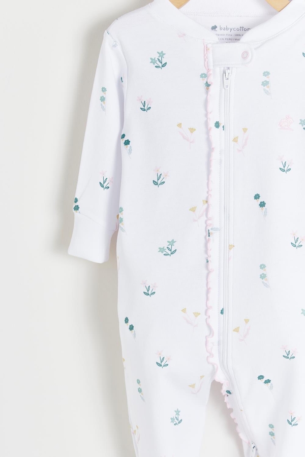 Mila Zip Footed Pajama