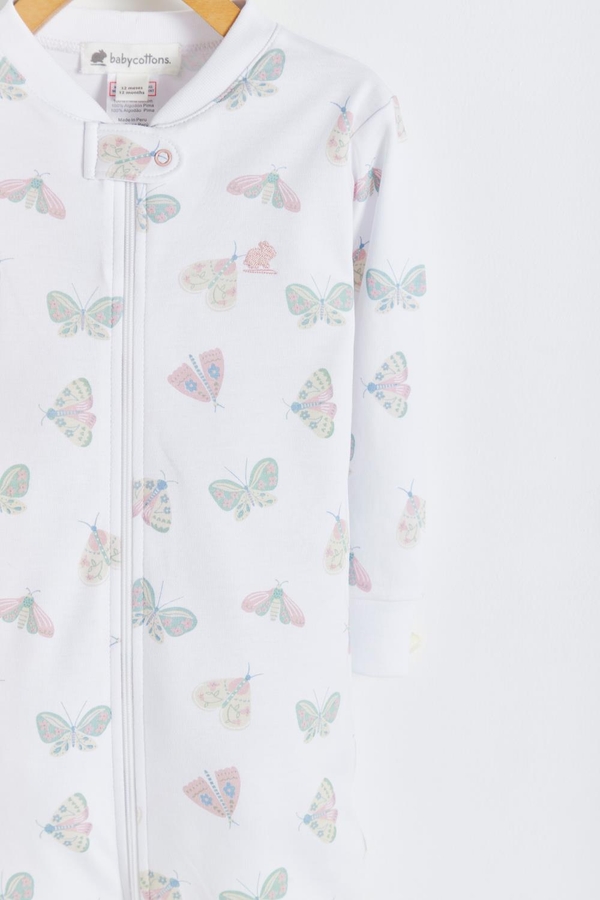 Lisa Snug Fit Zip Footed Pajama