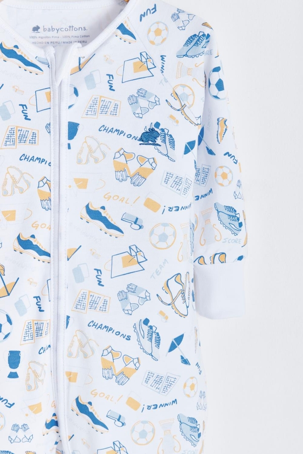 Inter Zip Footless Pajama