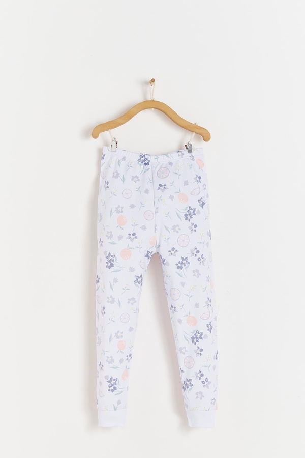 Orange Snug Two-Piece Pajamas