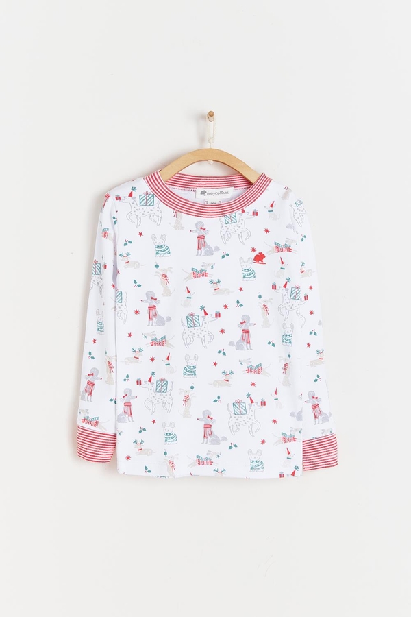 Christmas Snug Pajama Top | Front
