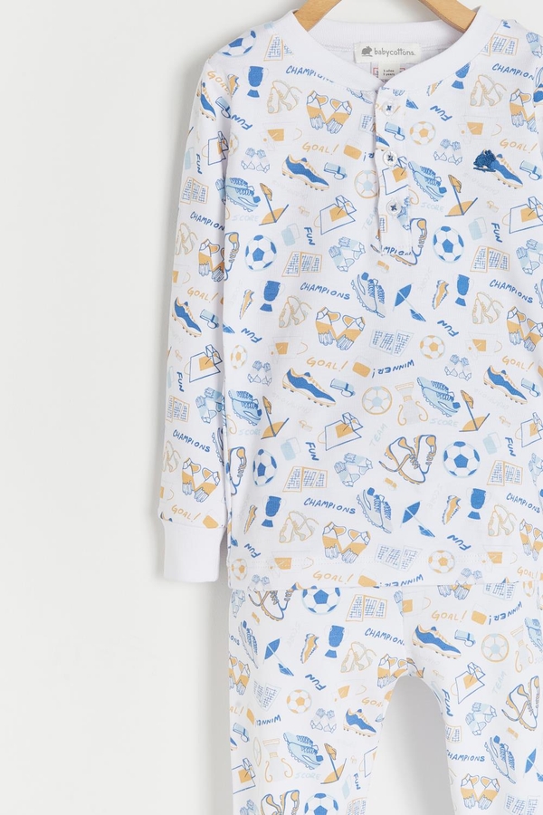 Inter Snug Fit Long Pajama Set