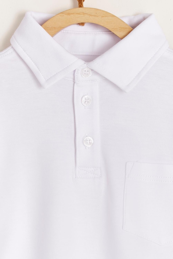 Pima Colors Long Sleeve Polo Shirt