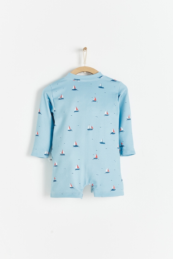Boat Long Sleeve 1-Piece Rashguard
