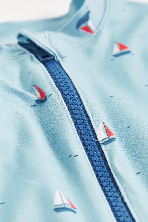 Boat Long Sleeve 1-Piece Rashguard