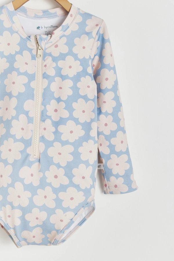 Garden Long Sleeve 1-Piece Rashguard