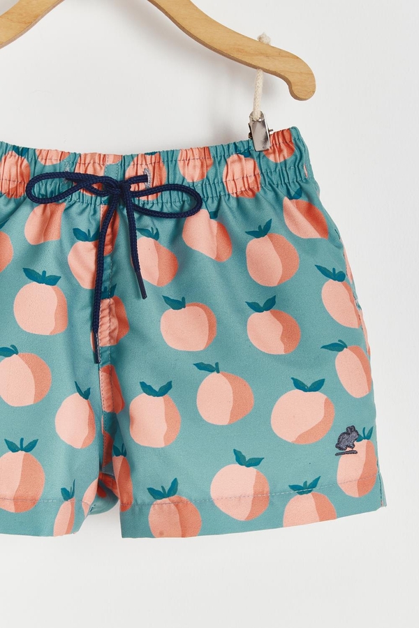 Orange Swim Trunks