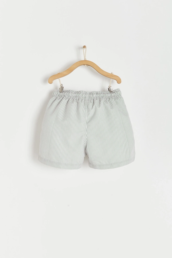 John Striped Swim Trunks