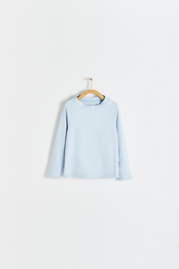Premium Quality Sun Long Sleeve Rashguard for Toddler. Front view