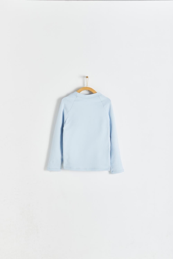 Premium Quality Sun Long Sleeve Rashguard for Toddler. Back view