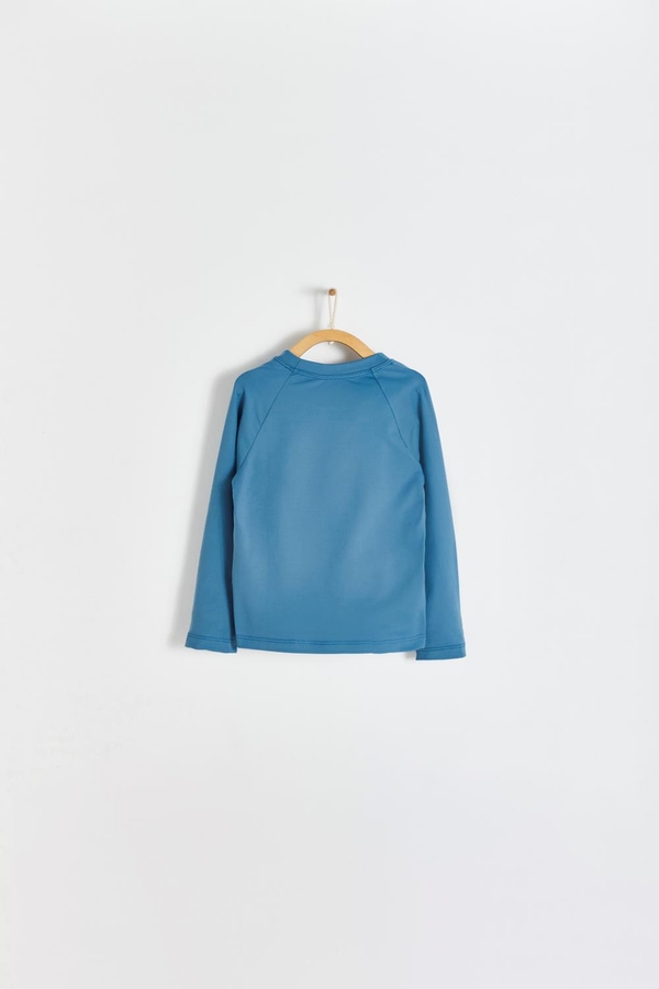 Premium Quality Sun Long Sleeve Rashguard for Toddler. Back view