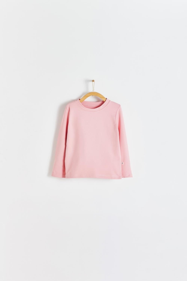 Premium Quality Shine Long Sleeve Rashguard for Toddler. Front view