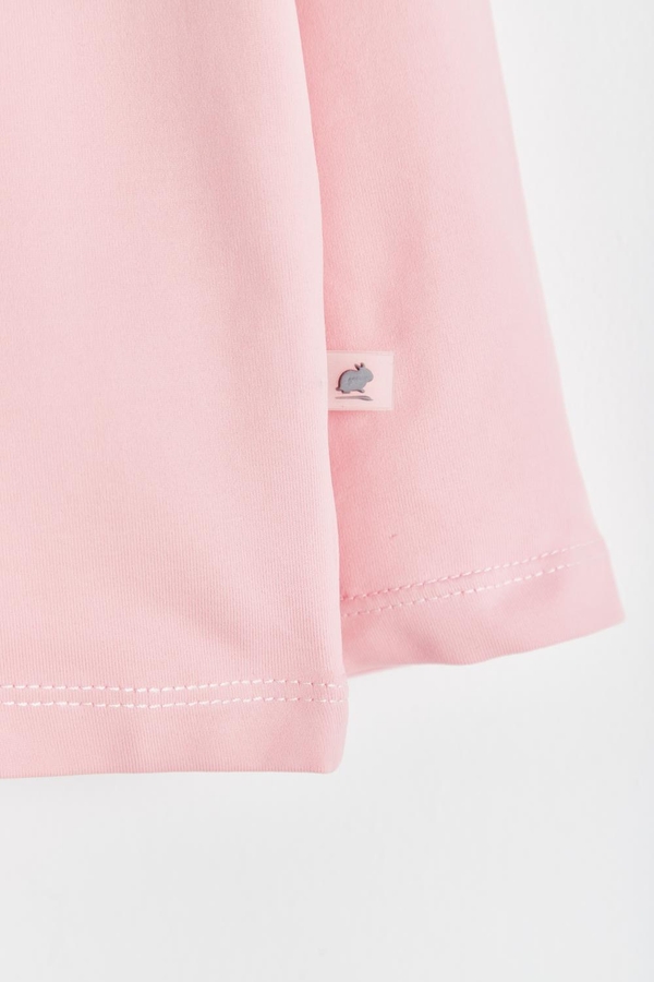 Premium Quality Shine Long Sleeve Rashguard for Toddler. Front sleeve detail