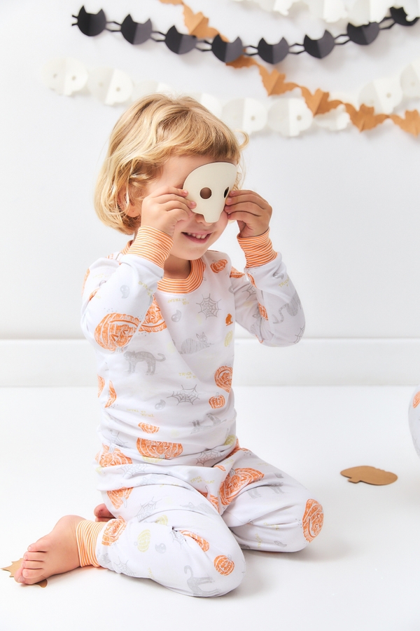 Halloween Glow Long Pajama Set
