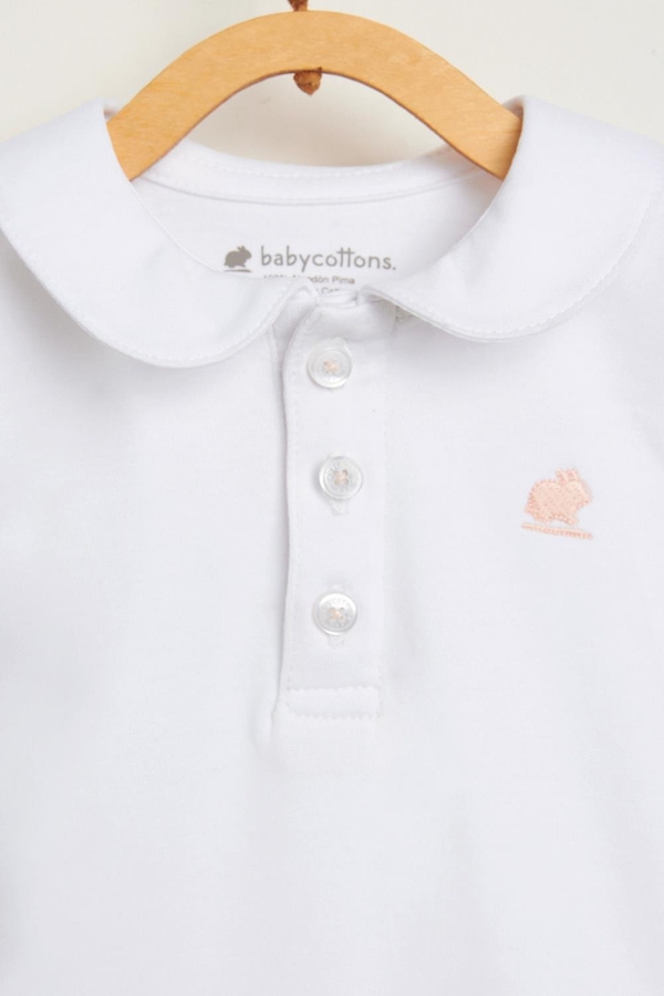 Baby Collar Short Sleeve Bodysuit