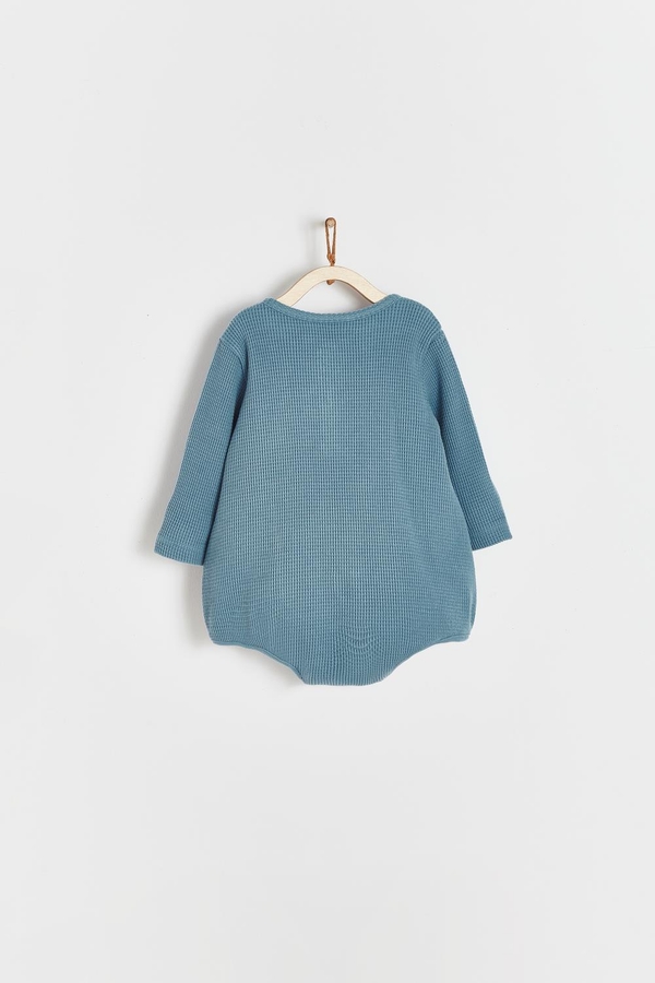 Waffle Henley Bodysuit