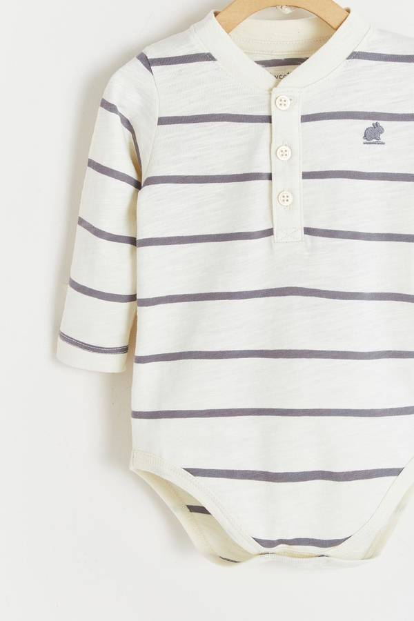 Mundi Striped Bodysuit