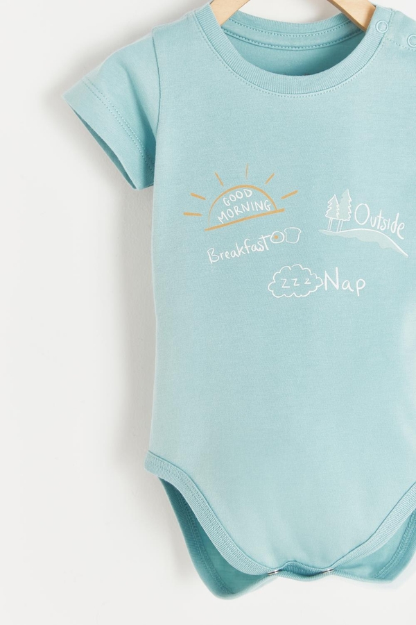 Mundi Graphic Short Sleeve Bodysuit