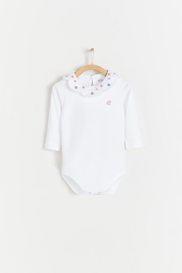 Lari Detailed Collar Bodysuit
