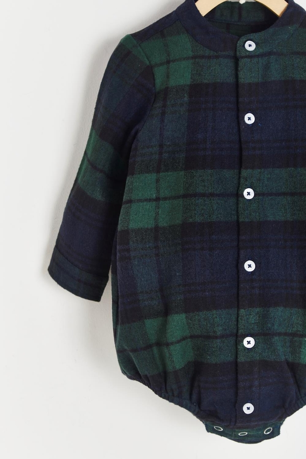 Christmas plaid Shirt Bodysuit