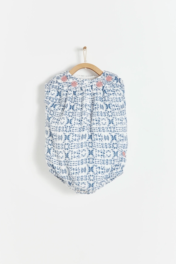 Premium Cotton Cala Body Blouse for Infant. Back view