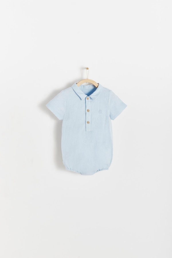 Premium Cotton Celebration Bodysuit for Infant. Front view