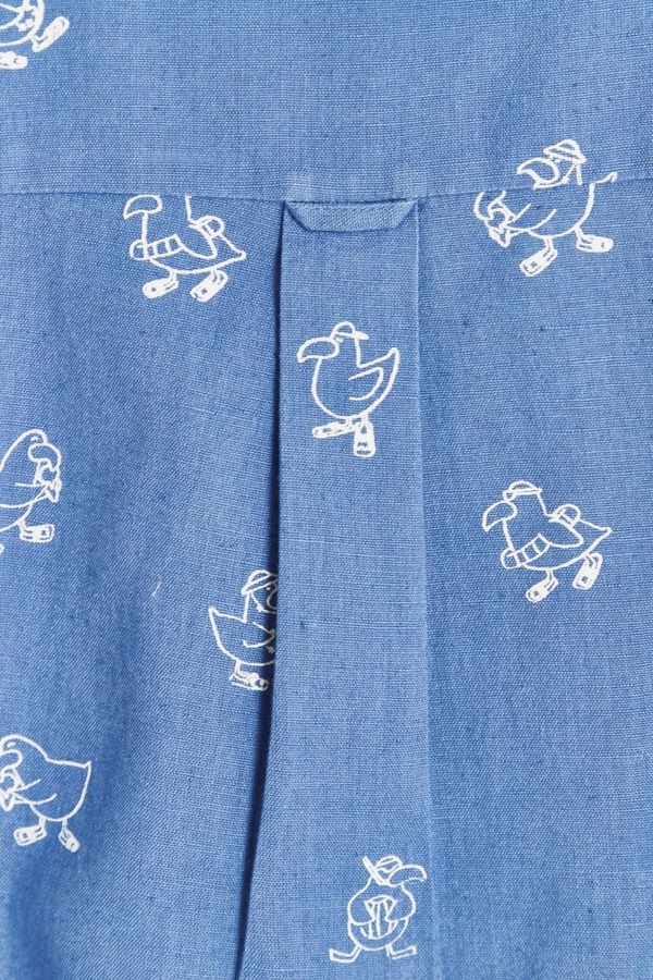 Premium Cotton Raphael Shirt for Toddler. Pattern view