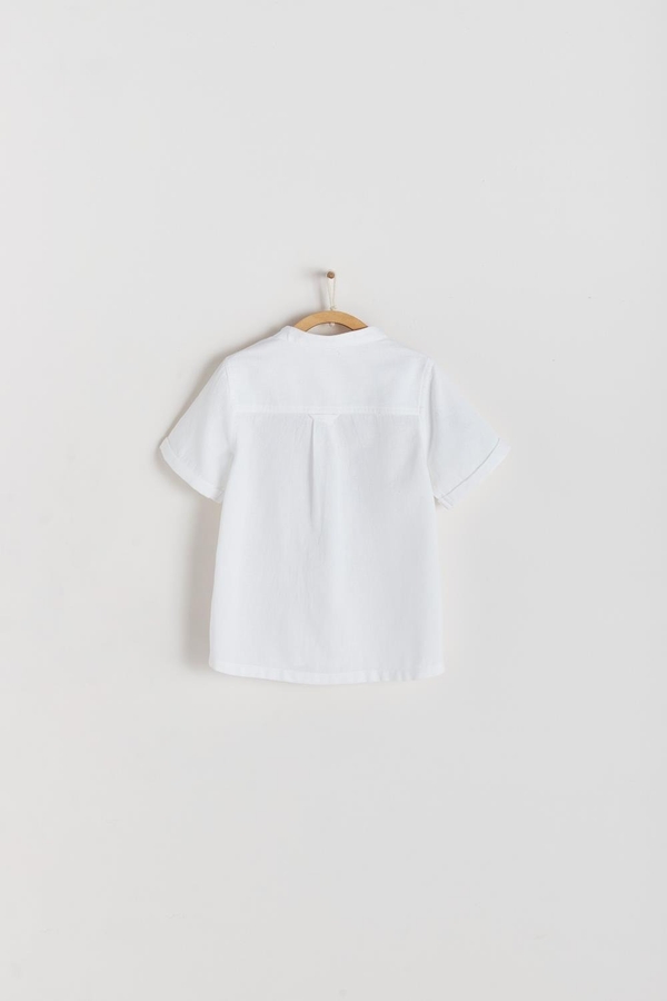 Premium Cotton Celebration Jona Shirt for Toddler. Back view