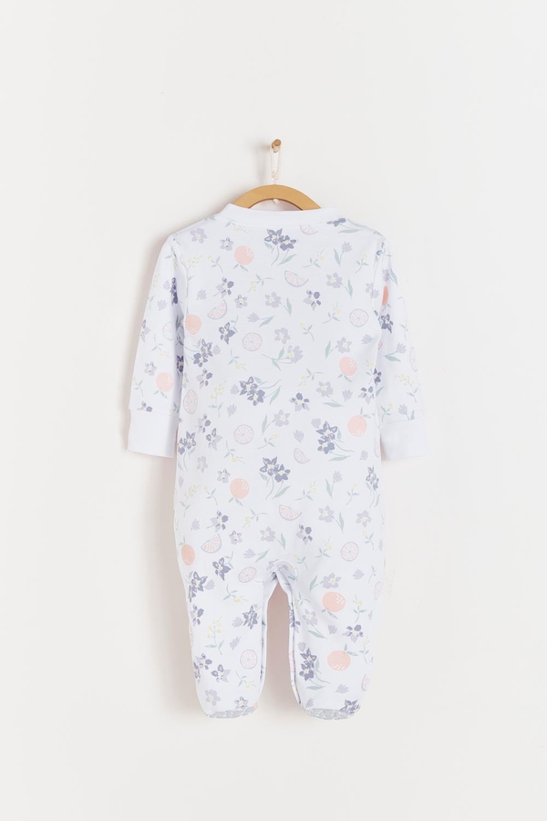 Orange Footie Pajamas