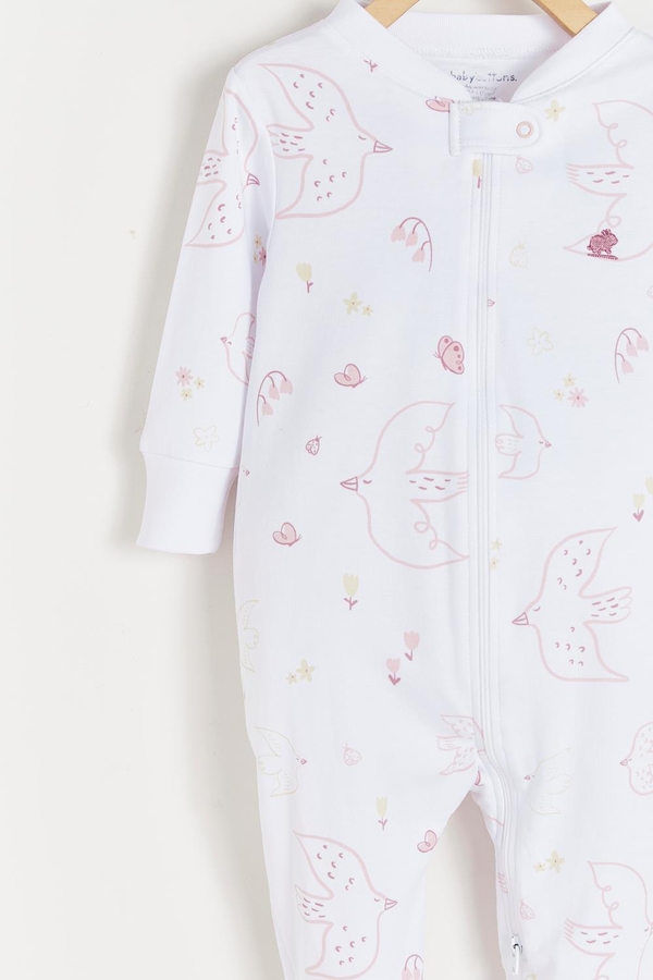 Danet Double Zip Footie Pajamas
