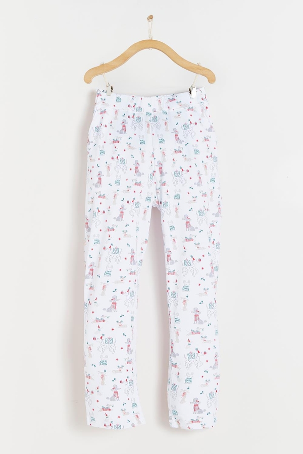 Premium Peruvian Pima Cotton Christmas Adult Pajama Pants | Front