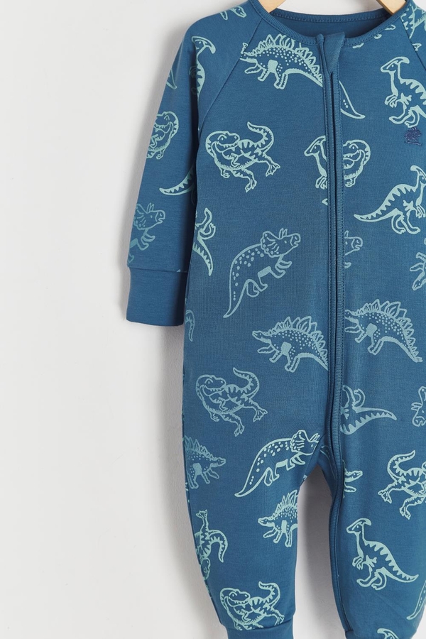 Rex Zip One-Piece Pajamas