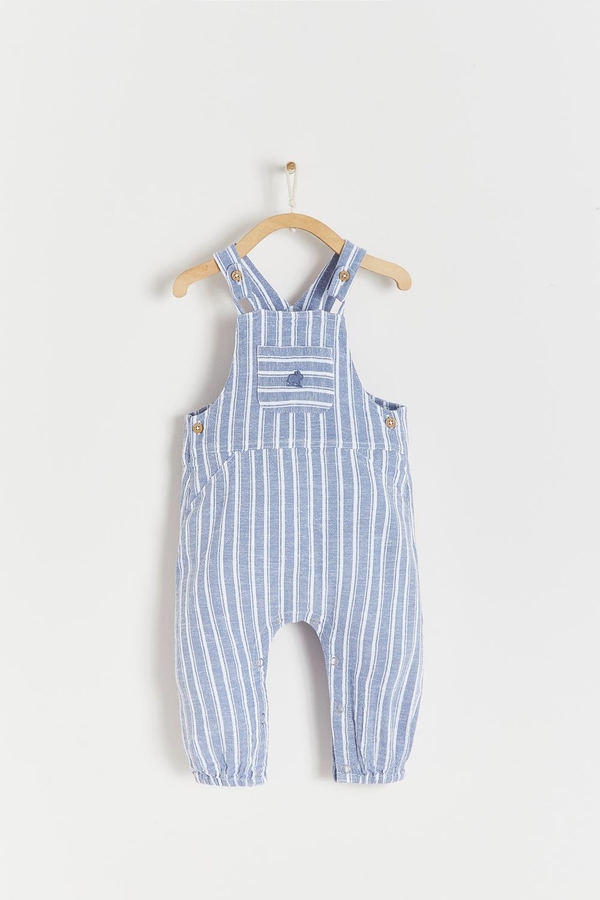 Premium Cotton Rani Overall for Infant. Front view