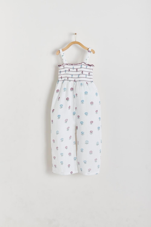 Premium Cotton Ine Agra Overall for Toddler. Back view