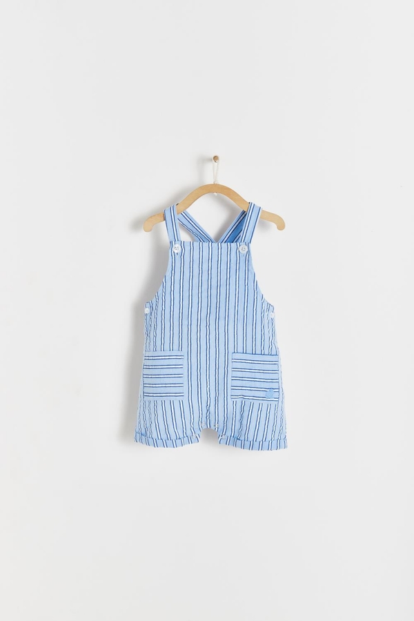 Premium Cotton Nimes Shortall for Infant. Front view