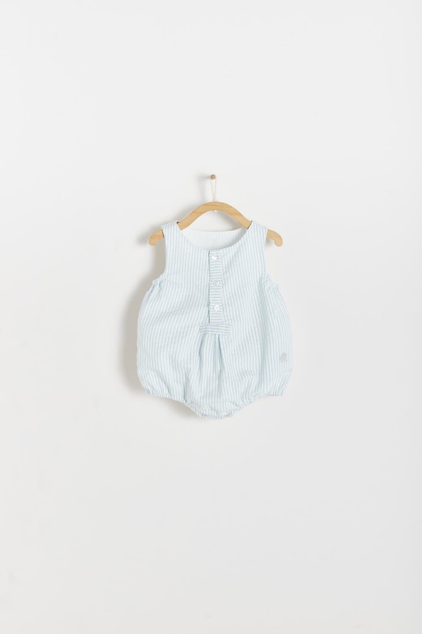 Premium Cotton Circus Shortall for Infant. Front view