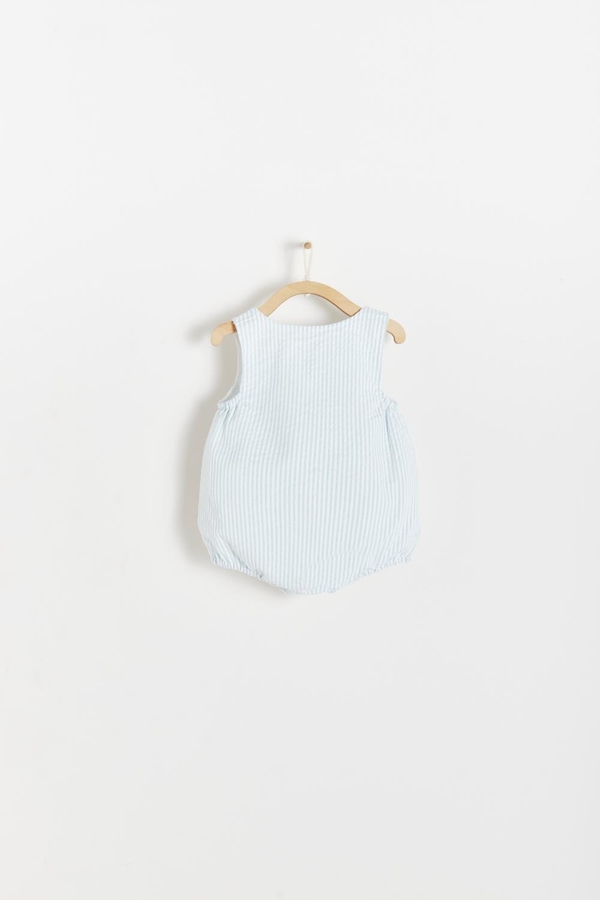 Premium Cotton Circus Shortall for Infant. Back view